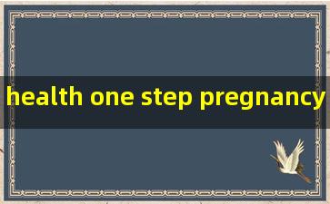 health one step pregnancy test s manufacturers